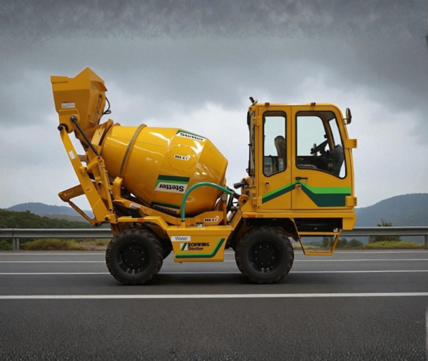 Self Loading Concrete Mixer