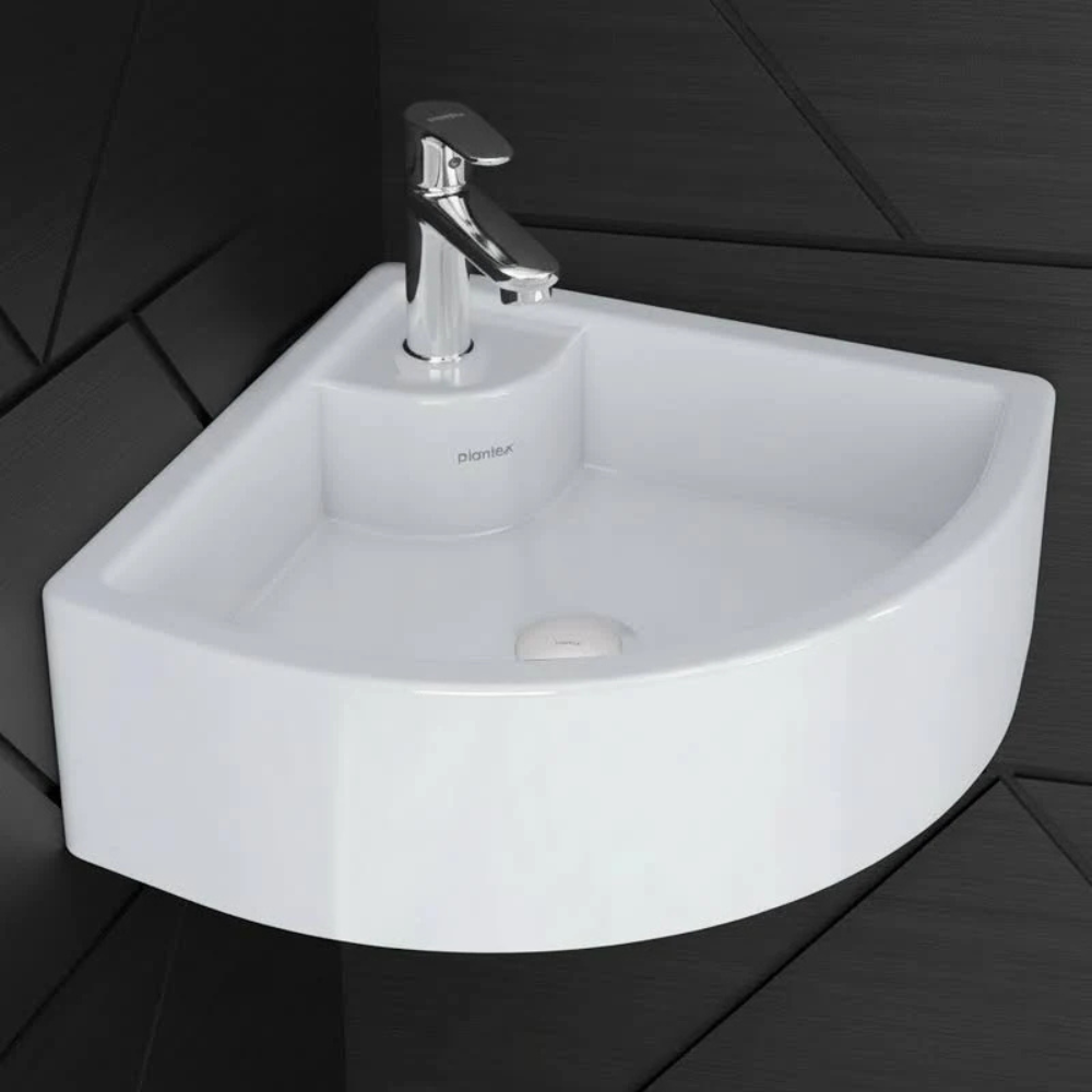 Corner Wash Basin