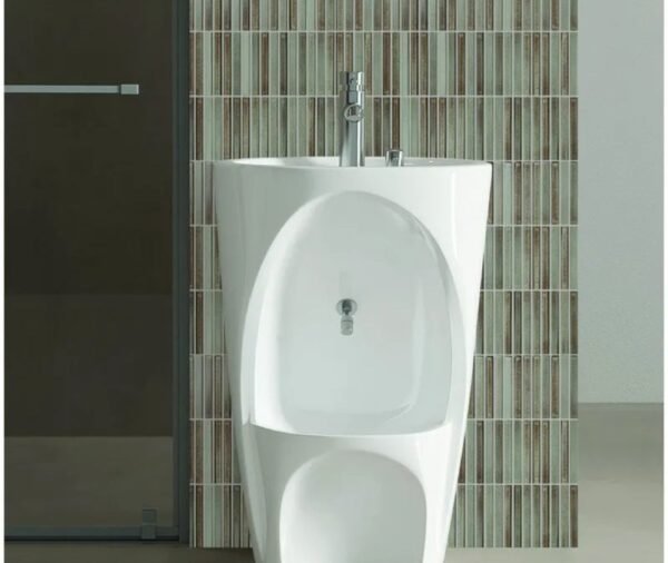 Foot-Wash Basin with Sink