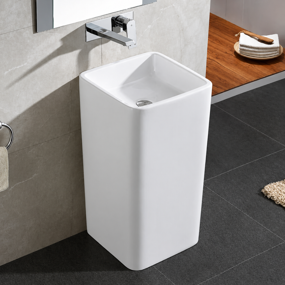 Square Pedestal Basin