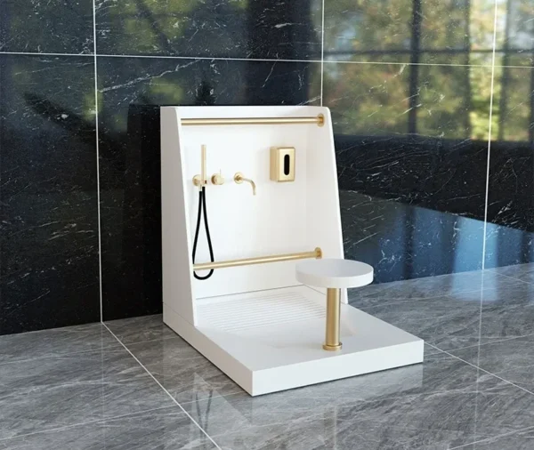 Seated Wudu Wash basin