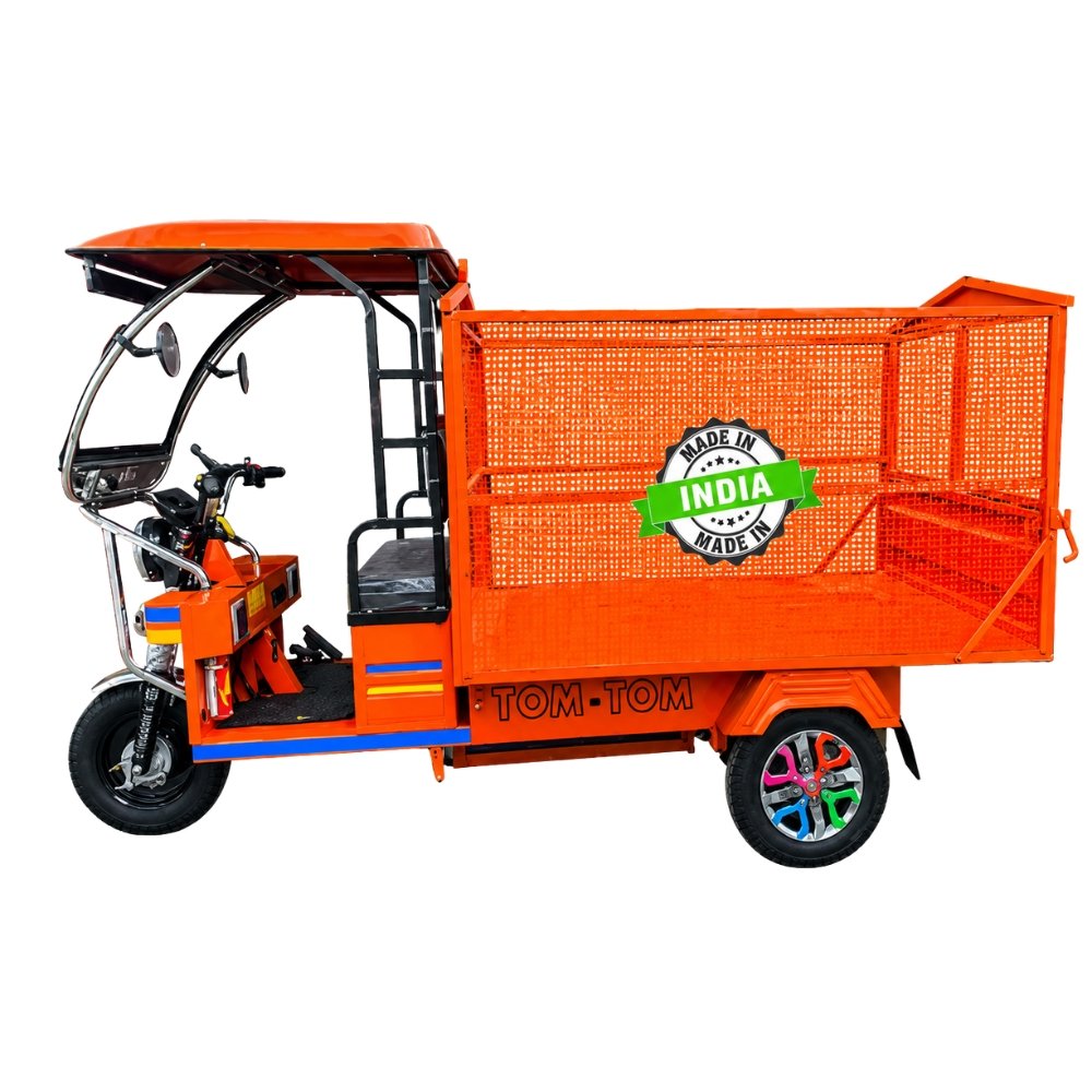 Electric Open Cargo E-Rickshaw