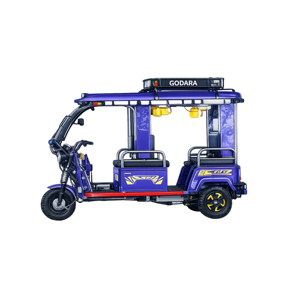 Deluxe MS 1000 Electric E-Rickshaw - Image 2